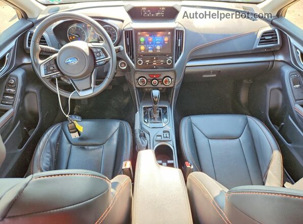 JF2GTHNC2NH235954 2022 SUBARU CROSSTREK Blue Dashboard view