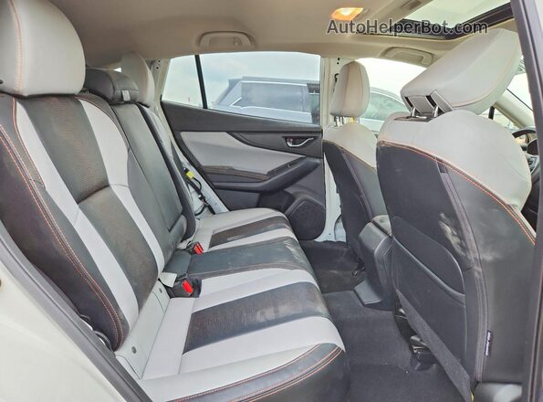 JF2GTHNC2PH268830 2023 SUBARU CROSSTREK White უკანა სავარძლების ხედი
