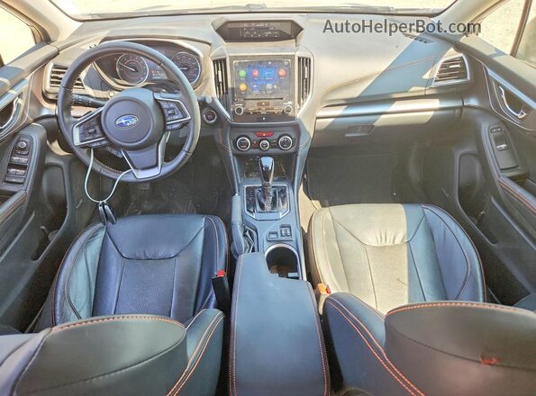 JF2GTHNC3M8245939 2021 SUBARU CROSSTREK Blue წინა პანელის ხედი