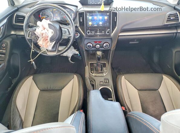 JF2GTHNC3M8389619 2021 SUBARU CROSSTREK Gray Вид панелі приладів