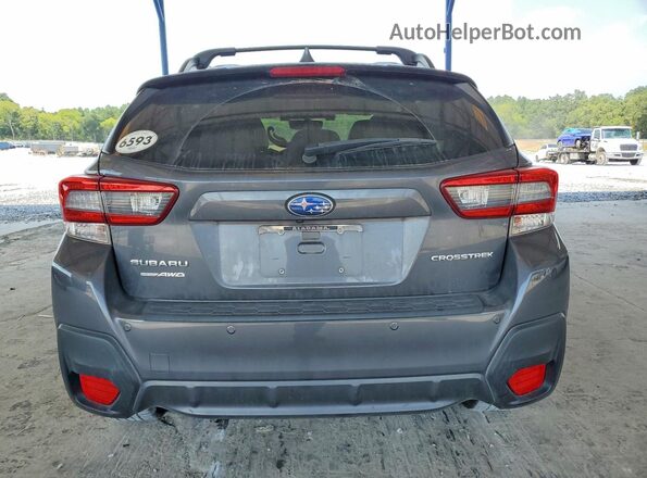 JF2GTHNC3M8389619 2021 SUBARU CROSSTREK Gray Вид ззаду