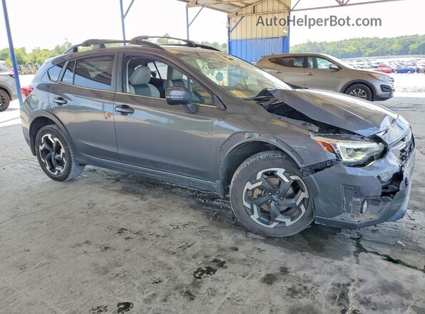 JF2GTHNC3M8389619 2021 SUBARU CROSSTREK Gray Передня права чверть