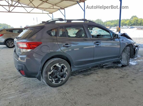 JF2GTHNC3M8389619 2021 SUBARU CROSSTREK Gray Задня права чверть