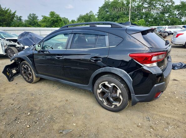 JF2GTHNC3MH669539 2021 SUBARU CROSSTREK Black უკანა მარცხენა