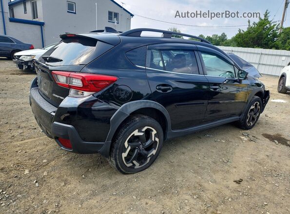 JF2GTHNC3MH669539 2021 SUBARU CROSSTREK Black უკანა მარჯვენა