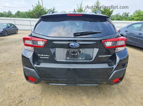 JF2GTHNC3MH669539 2021 SUBARU CROSSTREK Black უკანა ხედი