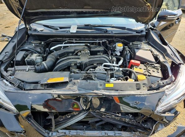 JF2GTHNC3MH669539 2021 SUBARU CROSSTREK Black უკანა სალონის ხედი