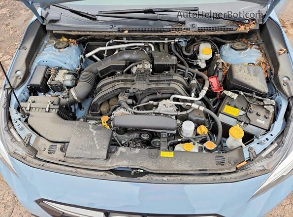 JF2GTHNC4PH255173 2023 SUBARU CROSSTREK Blue ძრავის განყოფილების ხედი
