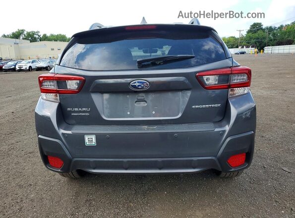 JF2GTHNC5M8318986 2021 SUBARU CROSSTREK Gray Հետևի տեսք