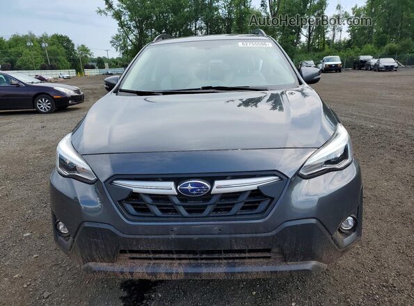 JF2GTHNC5M8318986 2021 SUBARU CROSSTREK Gray Դիմացի տեսք
