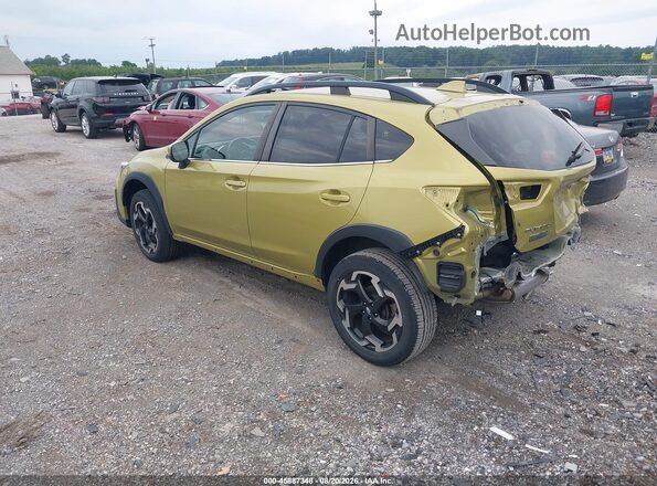 JF2GTHNC6MH307494 2021 SUBARU CROSSTREK Green Rear left