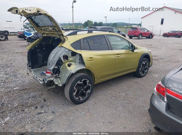 JF2GTHNC6MH307494 2021 SUBARU CROSSTREK Green Rear right