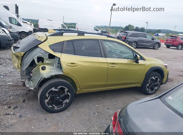 JF2GTHNC6MH307494 2021 SUBARU CROSSTREK Green 360 interior view