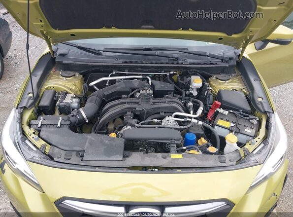 JF2GTHNC6MH307494 2021 SUBARU CROSSTREK Green Rear view