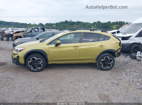 JF2GTHNC6MH307494 2021 SUBARU CROSSTREK Green 