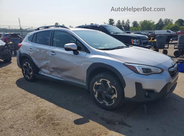 JF2GTHNC7M8202575 2021 SUBARU CROSSTREK Silver Front right