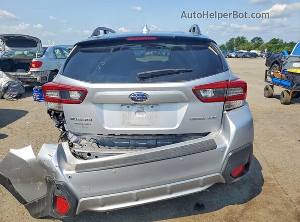 JF2GTHNC7M8202575 2021 SUBARU CROSSTREK Silver Rear view
