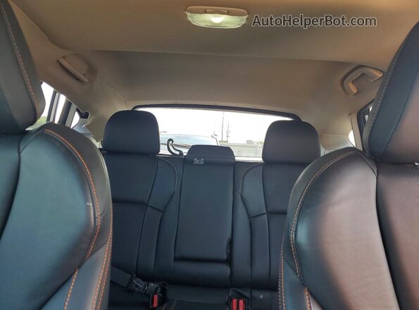 JF2GTHNC7M8202575 2021 SUBARU CROSSTREK Silver Rear seats view
