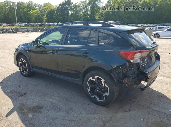 JF2GTHNC7M8684819 2021 SUBARU CROSSTREK Black Հետևի ձախ