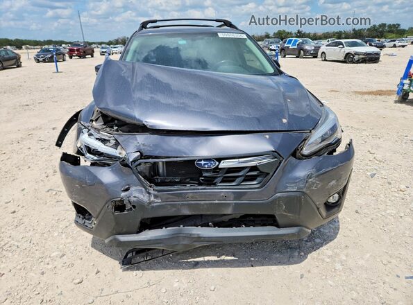 JF2GTHNC8MH398283 2021 SUBARU CROSSTREK Gray Widok z przodu