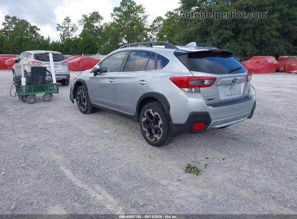JF2GTHNC9M8370623 2021 SUBARU CROSSTREK Silver Tył lewy