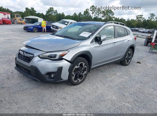JF2GTHNC9M8370623 2021 SUBARU CROSSTREK Silver Przód lewy