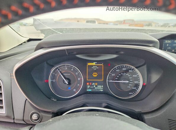 JF2GTHNCXNH256700 2022 SUBARU CROSSTREK Gray ხელსაწყოთა პანელის ხედი