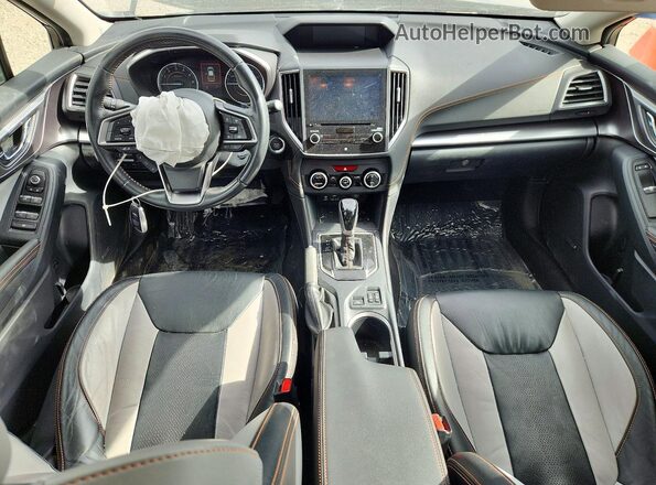 JF2GTHNCXNH256700 2022 SUBARU CROSSTREK Gray წინა პანელის ხედი