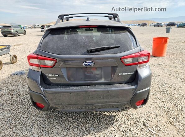 JF2GTHNCXNH256700 2022 SUBARU CROSSTREK Gray უკანა ხედი