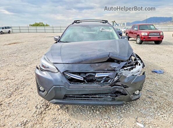 JF2GTHNCXNH256700 2022 SUBARU CROSSTREK Gray წინა ხედი