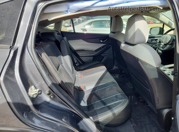 JF2GTHNCXNH256700 2022 SUBARU CROSSTREK Gray უკანა სავარძლების ხედი