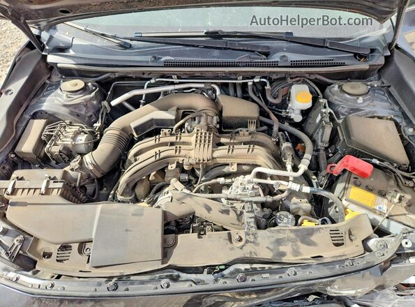 JF2GTHNCXNH256700 2022 SUBARU CROSSTREK Gray უკანა სალონის ხედი
