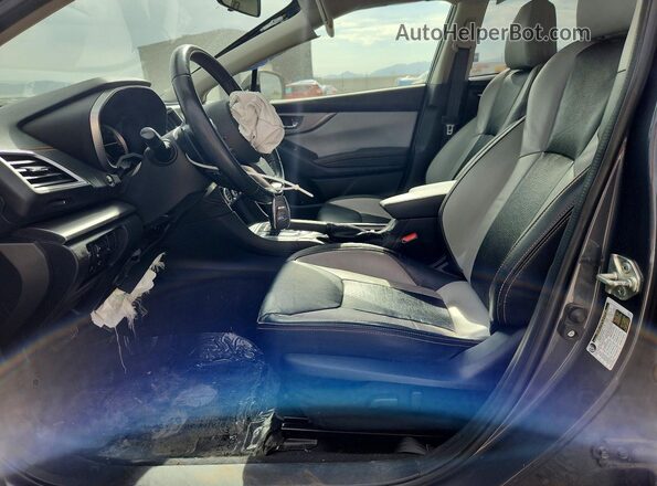 JF2GTHNCXNH256700 2022 SUBARU CROSSTREK Gray წინა სალონის ხედი