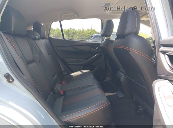 JF2GTHNCXNH261248 2022 SUBARU CROSSTREK Blue Vista de la etiqueta del VIN