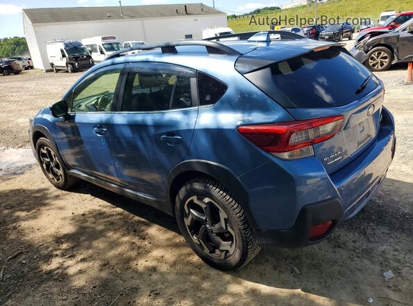 JF2GTHNCXNH273240 2022 SUBARU CROSSTREK Blue Tył lewy