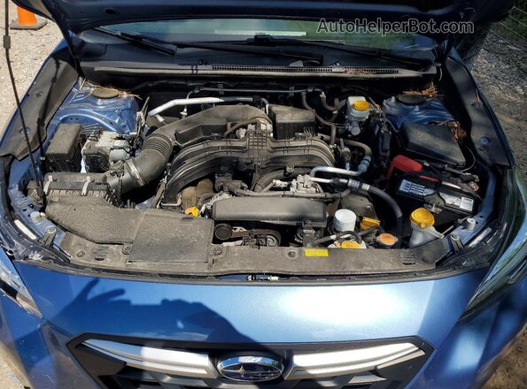 JF2GTHNCXNH273240 2022 SUBARU CROSSTREK Blue Widok komory silnika