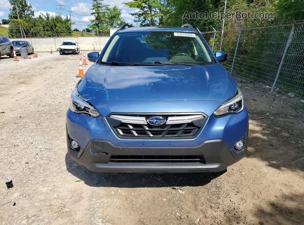 JF2GTHNCXNH273240 2022 SUBARU CROSSTREK Blue Widok z przodu
