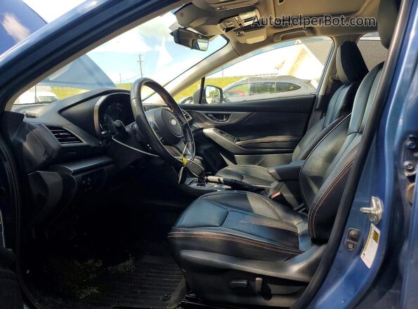 JF2GTHNCXNH273240 2022 SUBARU CROSSTREK Blue Widok wnętrza z przodu