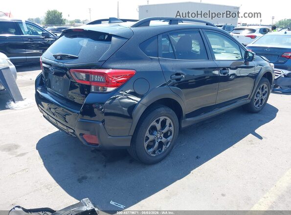 JF2GTHRC0MH231460 2021 SUBARU CROSSTREK Black უკანა მარჯვენა