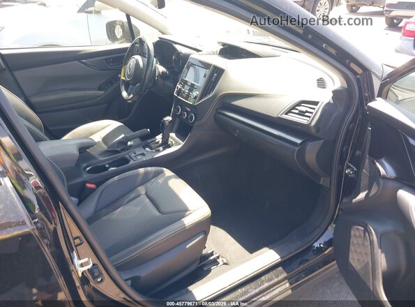 JF2GTHRC0MH231460 2021 SUBARU CROSSTREK Black წინა სალონის ხედი