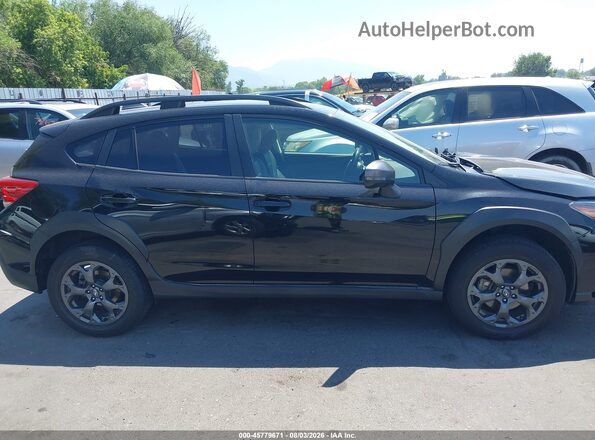 JF2GTHRC0MH231460 2021 SUBARU CROSSTREK Black სალონის 360-გრადუსიანი ხედი