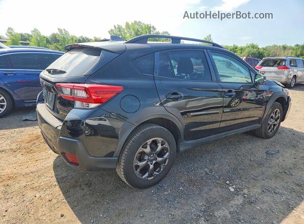 JF2GTHRC0MH310076 2021 SUBARU CROSSTREK Black უკანა მარჯვენა