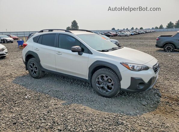 JF2GTHRC3MH266431 2021 SUBARU CROSSTREK Белый Передняя правая четверть