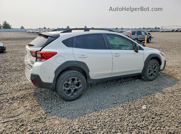 JF2GTHRC3MH266431 2021 SUBARU CROSSTREK Белый Задняя правая четверть