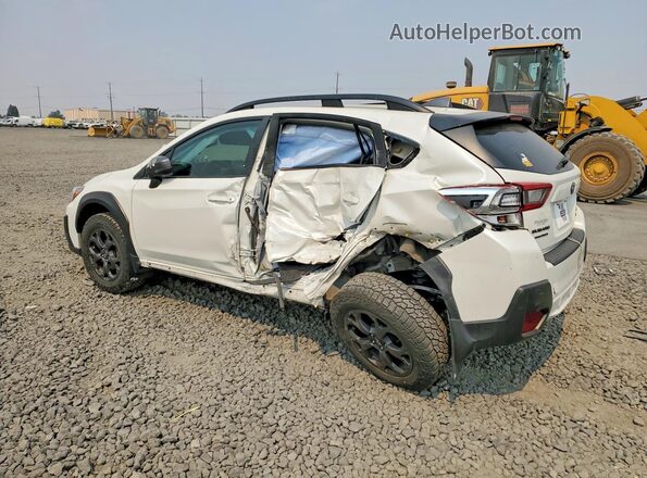 JF2GTHRC3MH266431 2021 SUBARU CROSSTREK Белый Задняя левая четверть