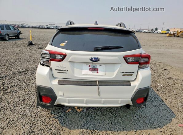 JF2GTHRC3MH266431 2021 SUBARU CROSSTREK Белый Вид сзади