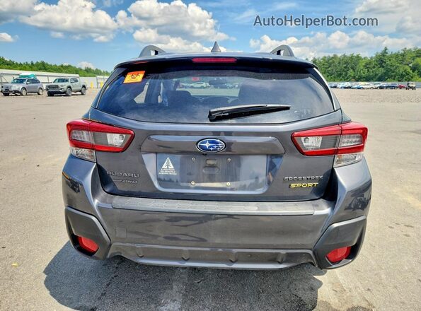 JF2GTHRC4MH663209 2021 SUBARU CROSSTREK Gray Vista trasera