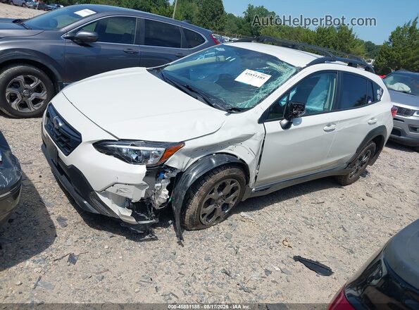 JF2GTHRC4NH231429 2022 SUBARU CROSSTREK White Передня ліва чверть