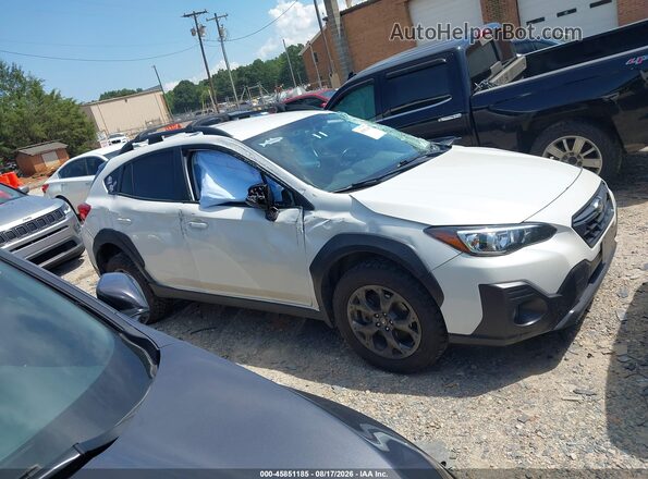 JF2GTHRC4NH231429 2022 SUBARU CROSSTREK White Вид задньої частини салону