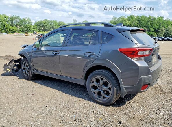 JF2GTHRC5MH244866 2021 SUBARU CROSSTREK Charcoal Հետևի ձախ
